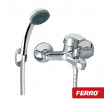 Смеситель для ванны Ferro VASTO BVA11 + душевая гарнитура 