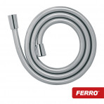 Furtun dus Ferro L-150cm (anti-torsiune) Silver Shine