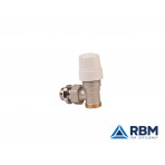 Прямой угловой термостатический кран Pex-Al RBM 1/2x16