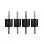 Set antivibrant cauciuc p/u suport de perete 120 kg (4 buc)
