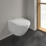 Set Vas WC suspendat Subway 3.0+capac, TwistFlush, alb alpin