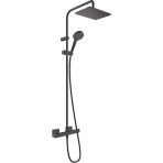 Coloana de dus Hansgrohe VERNIS SHAPE 230, negru mat