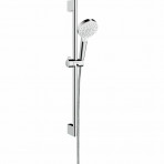 Set de dus Hansgrohe CROMETTA 100 cu bara, crom-alb