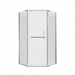 Cabina dus Devit pentagonala, 90x90x190cm, sticla 8mm