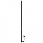 Radiator Baie INOX SIARRA RIFT 30x15100 Negru  ELECTRIC