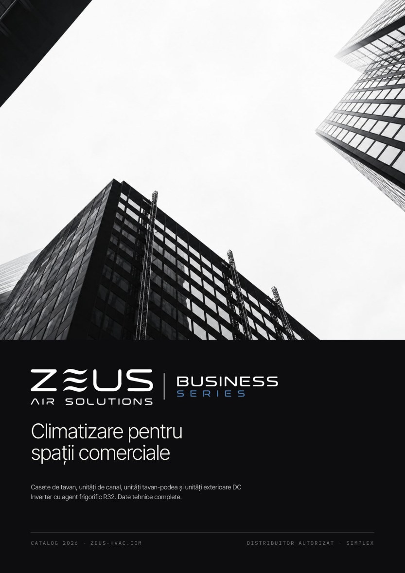 Coperta catalogului ZEUS Business Series