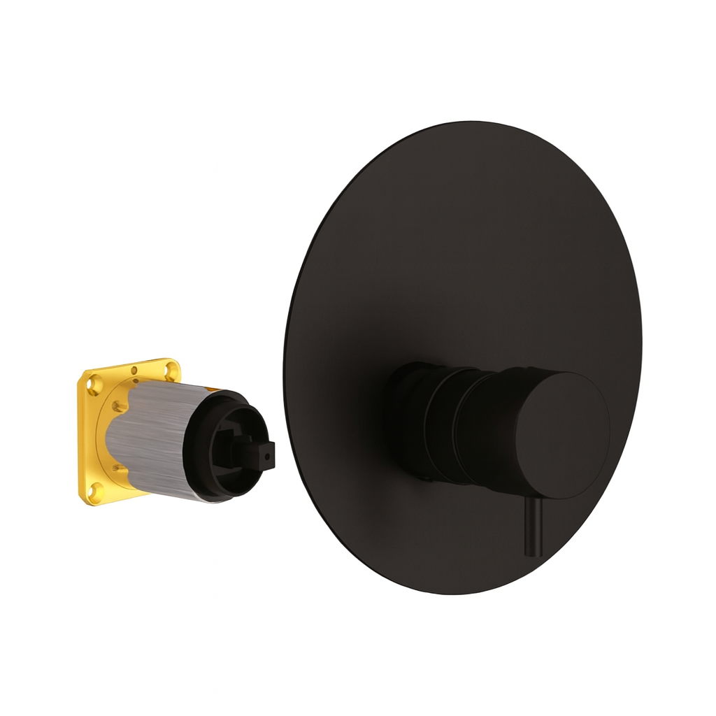 Baterie TOKYO X incorporata dus pt DANBOX, negru mat | Simplex