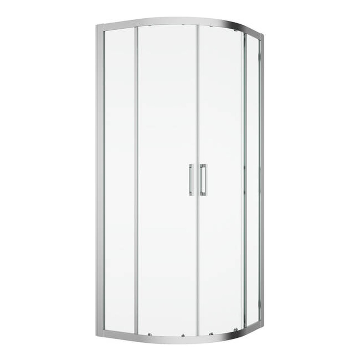 Душевая кабина Sanswiss Top-Line, полукруглая, раздвижные двери, 100×100×190 см, хромированный профиль
