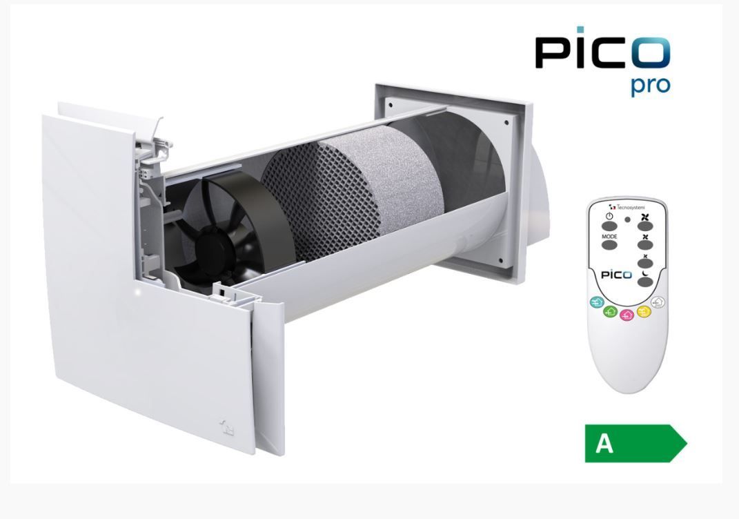 Recuperator de caldura PICO PRO +30