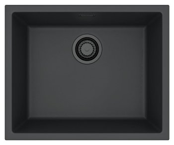 Chiuvetă de bucătărie Alveus OMNI 30 Black Edition, 1 cuvă, 55×45 cm, compozit negru
