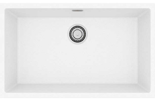 Alveus OMNI 40, 75×45 cm · compozit alb