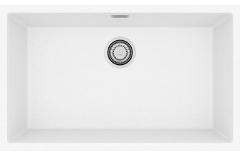 Chiuvetă de bucătărie Alveus OMNI 40, 1 cuvă, 75×45 cm, compozit alb