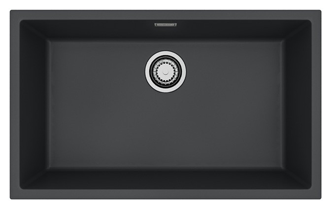 Alveus OMNI 40, 75×45 cm · compozit negru
