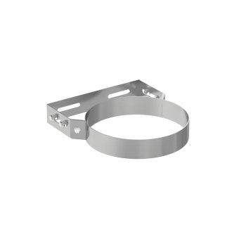 Colier telescopic de perete inox 304 pentru coș de fum, Ø200 mm (serie TR)