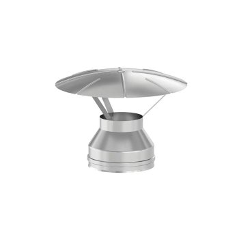 Pălărie sandwich inox 304 pentru coș de fum, Ø150/200 mm (serie TR)