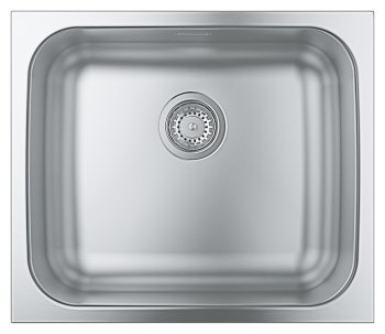 Кухонная мойка GROHE K200, 1 чаша, 53,3×45,7 см, нержавеющая сталь
