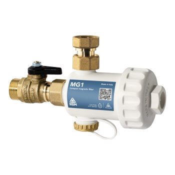 Filtru magnetic RBM MG1 ¾″ sub centrală, cu racord rotativ, 30700550