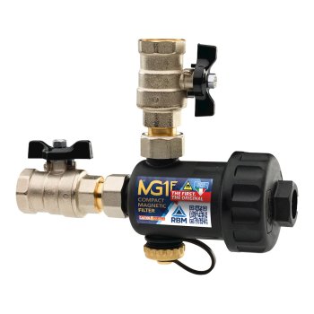 Filtru magnetic RBM MG1F pentru instalații de încălzire, 37010580