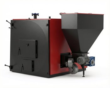 Cazan pe combustibil solid TERMODINAMIK EKY/S 150, 175 kW, 5 bar, cu buncher