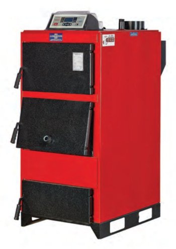 Cazan pe combustibil solid TERMODINAMIK TBK 100, 116 kW, fără buncher